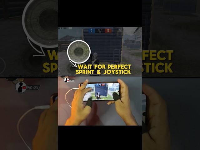 Bgmi Pubg Mobile best joystick & sprint setting guide #shorts