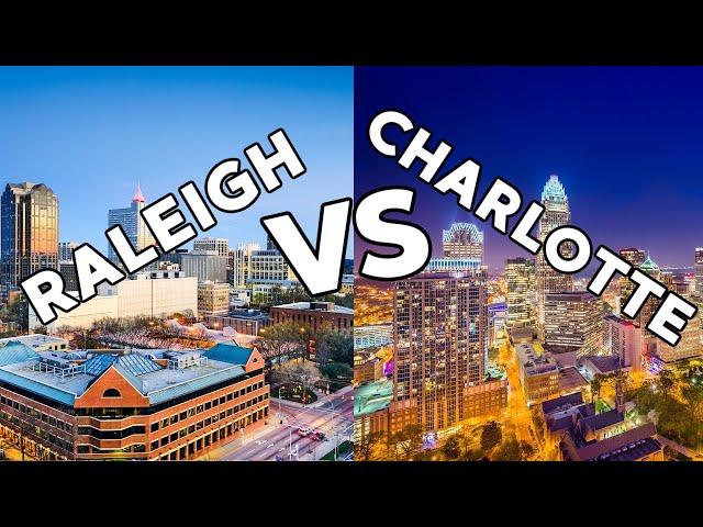 Raleigh NC VS Charlotte NC - WHO WINS?