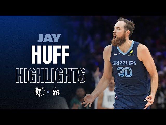 Jay Huff Highlights vs Philadelphia 76ers