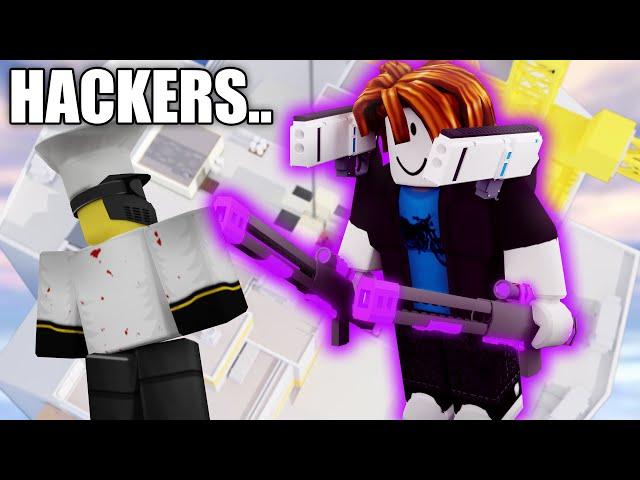 BANNING SUPER HACKERS IN ARSENAL..  | roblox