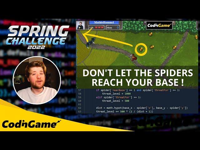 SPIDERS EVERYWHERE ! - Spring Challenge 2022