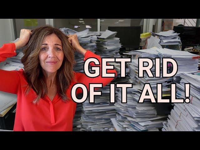 How to Minimize & Organize Paper Clutter in Your Workspace 2023 (Simple & Quick!)