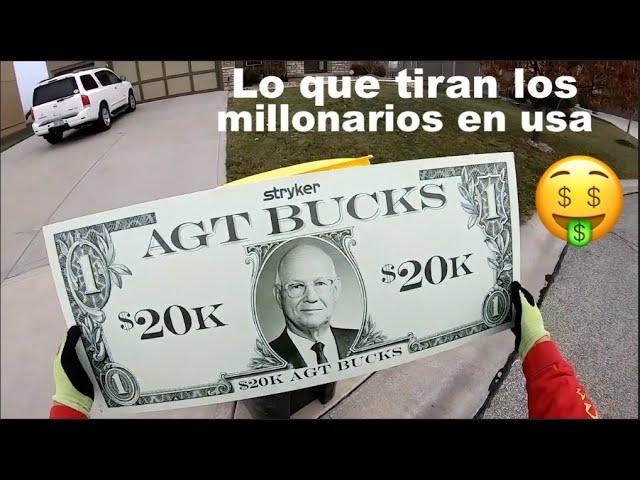  Wow Money  / WHAT MILLIONAIRES THROW AWAY IN THE USA / GARAGE SALE IN THE USA / Cristian Con D