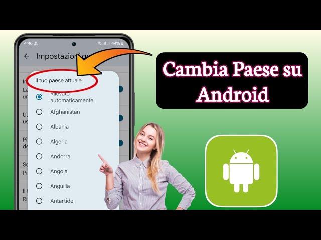 Come cambiare Paese su Android (nuovi trucchi)