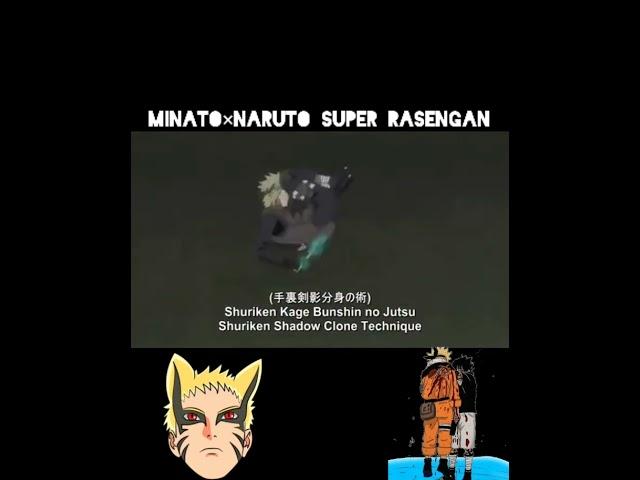 Super Rasengan #naruto #minato #rasengan