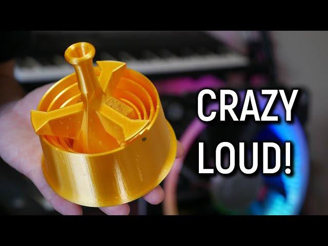 What is the LOUDEST 3D Print?