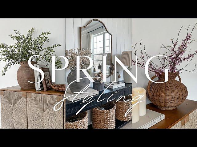 Spring Styling Ideas | Console Table & Sideboard | Spring 2024