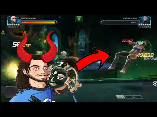 Moondragon Hits A HUGE SP2 & @Karatemike415  Becomes DEMONIC?!? 