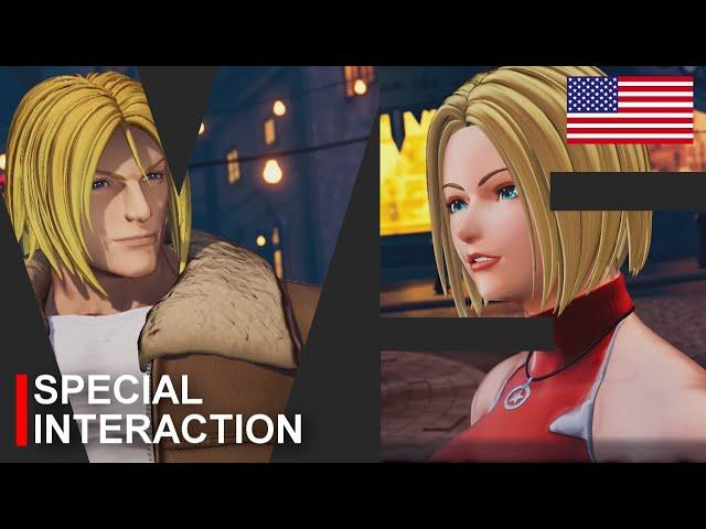 【KOF XV】TERRY vs BLUE MARY ► Story Special Interaction English Mod