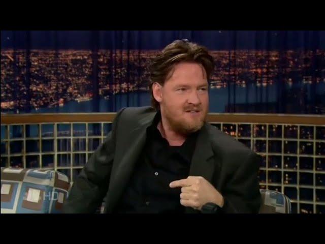 Donal Logue on "Late Night with Conan O'Brien" - 2/1/07