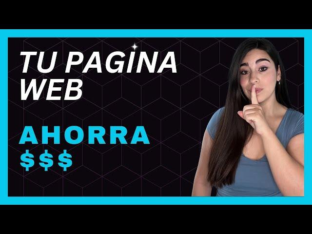 COMO CREAR UNA PAGINA WEB con DOMINIO PROPIO sin gastar mucho dinero