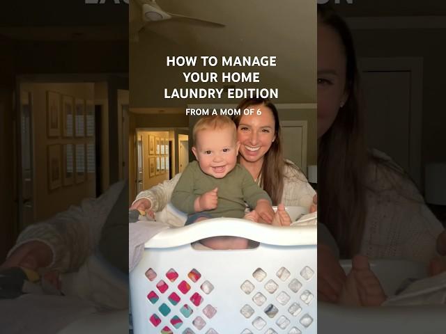 How we manage our laundry as a family of 8