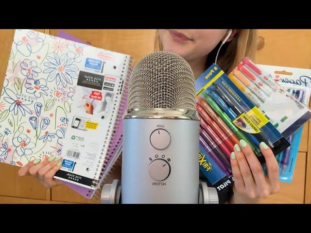 ASMR Back To School Supplies Haul 2024️