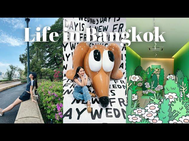 Benjakitti Park & Yesterday Wednesday Tomorrow Exhibition | Fancie in Bangkok Ep.2