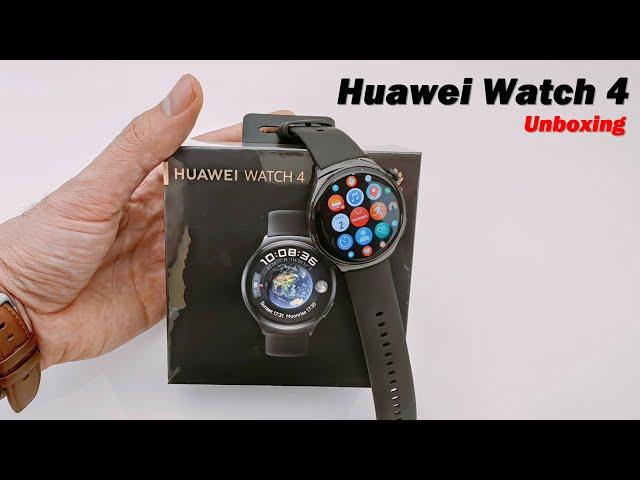 Huawei Watch 4 Black Unboxing and First Look #huawei #huaweiwatch4