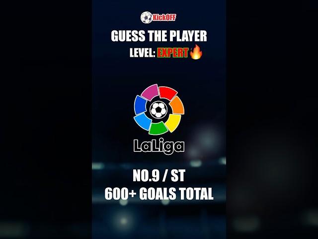 FOOTBALL QUIZ: LEGEND PLAYER ‍ #laliga  #football #worldclass