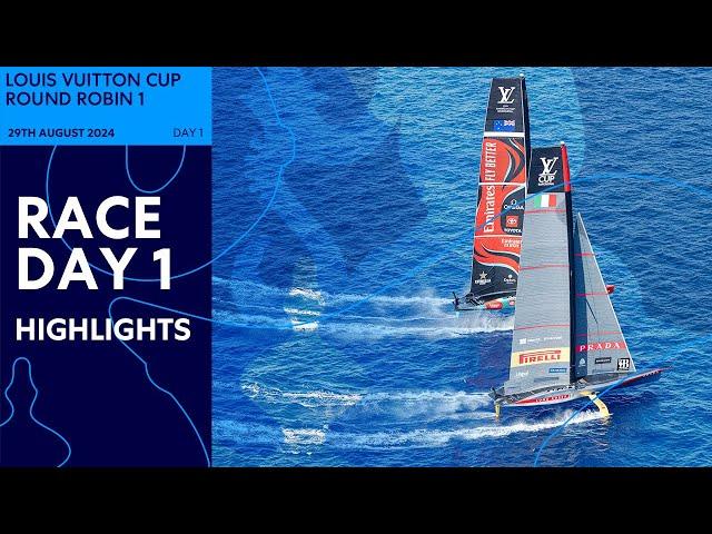 Louis Vuitton Cup Round Robin Day 1 Highlight