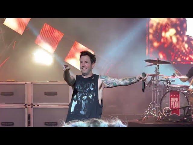 SIMPLE PLAN BAND - Live Music Orlando Disney Garden Rocks Concert Series EPCOT - Pierre Bouvier