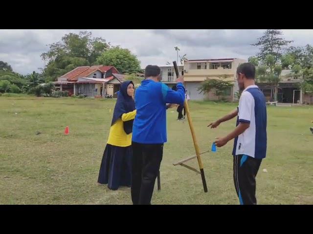 kegiatan latihan persiapan lomba permainan tradisional dlm rangka HGN