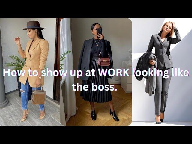 Work/Office outfits inspiration for stylish career women in 2023//Style inspiration//Work wear