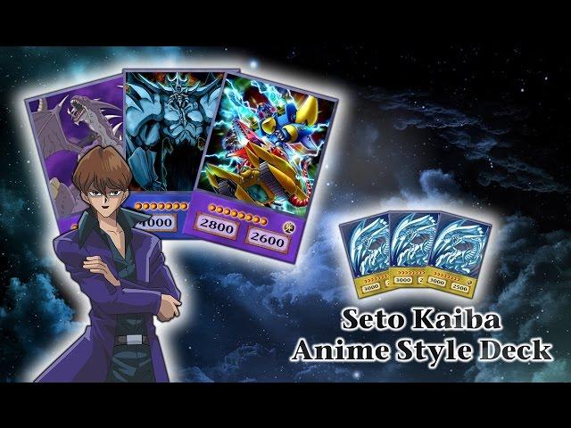 Yugioh Orica Seto Kaiba anime style deck (Yugiohoricasofficial.com)