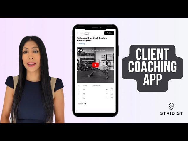 Stridist Client Coaching App