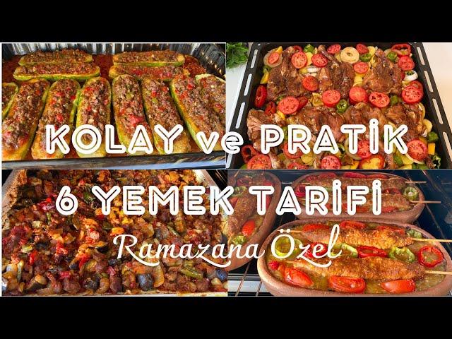 RAMAZANA ÖZEL YEMEK TARİFLERİ İftara Ne Pişirsem Diyenlere 6 Kolay İftar YemeğiÇiçekintarifleri