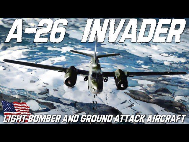 Douglas A 26 / B 26 Invader Light Bomber & Ground Attack Aircraft | WW2, Korea, Vietnam.1942 - 1980