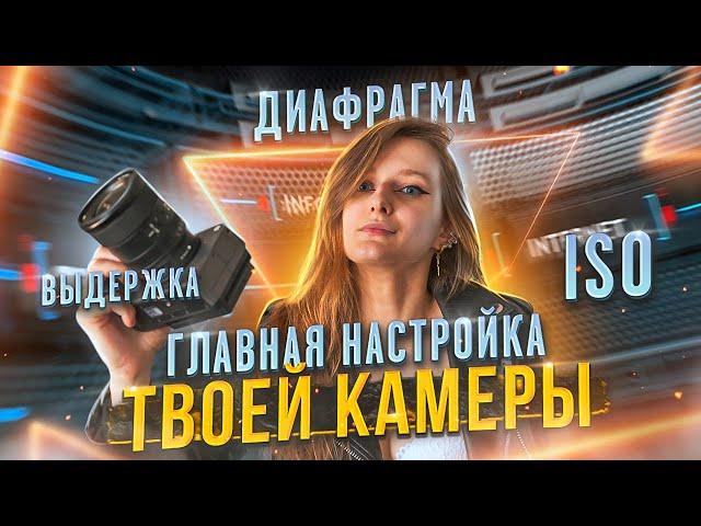 КОНТРОЛИРУЙ СВЕТ в твоей КАМЕРЕ правильно! Как настроить ISO, Диафрагму и Выдержку для съемки ВИДЕО?