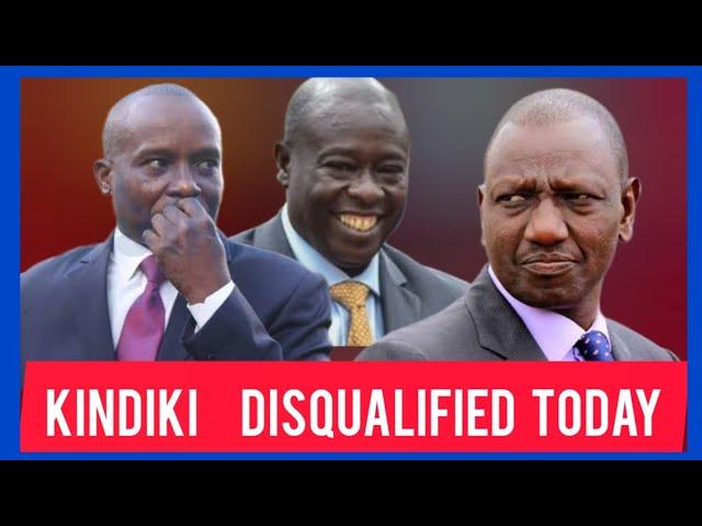 Bad news for Ruto as Kithure kindiki disqualified from DP office,lawyers blocks over gachagua ouster