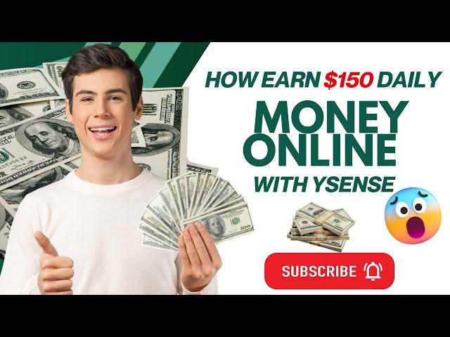 ySense Review : Earn $140 Daily with Easy Surveys!