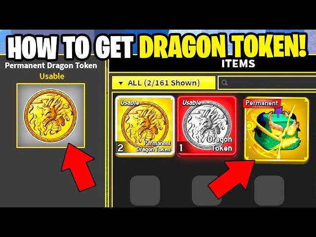 HOW TO GET DRAGON TOKEN IN BLOX FRUITS?! BLOX FRUITS DRAGON TOKENS EXPLAINED