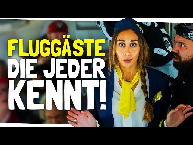 FLUGGÄSTE, DIE JEDER KENNT