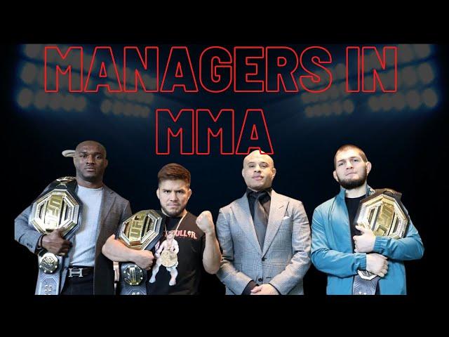 Why you NEED a manager in MMA!