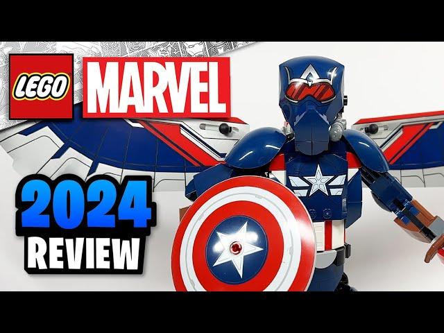 LEGO Marvel New Captain America Construction Figure (76296) - 2024 EARLY Set Review