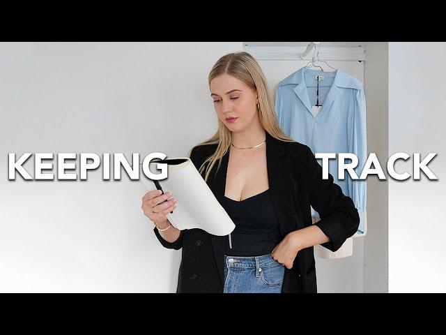 How I've Been Tracking My Clothes for More Than 2 Years