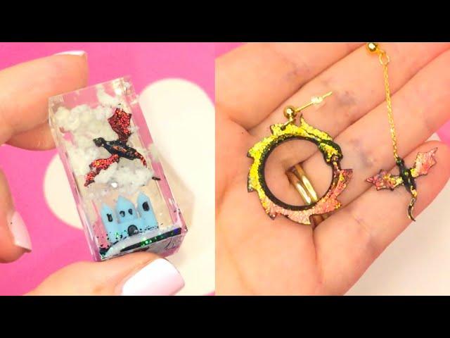 Resin Crafts-Craft Kitsune- A Tinny Fantasy Box- Diorama-Jewelry- DIY