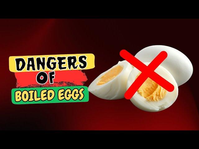 Avoid BOILED EGGS If You Have These Health Problems