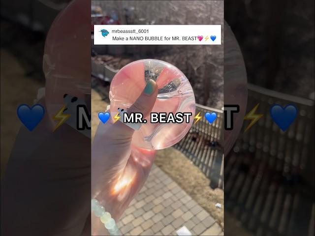 I Made a MR.BEAST VIRAL NANO BALLOON Fidget!️🫧*DIY satisfying nano tape bubble ASMR*