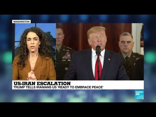 US-Iran escalation: Trump says Tehran 'standing down' after missile attack