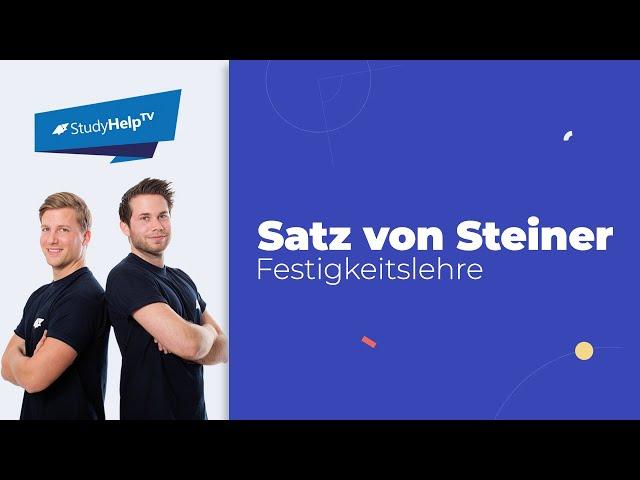 Flächenträgheitsmoment - Satz von Steiner - Rechteck [Technische Mechanik] |StudyHelp