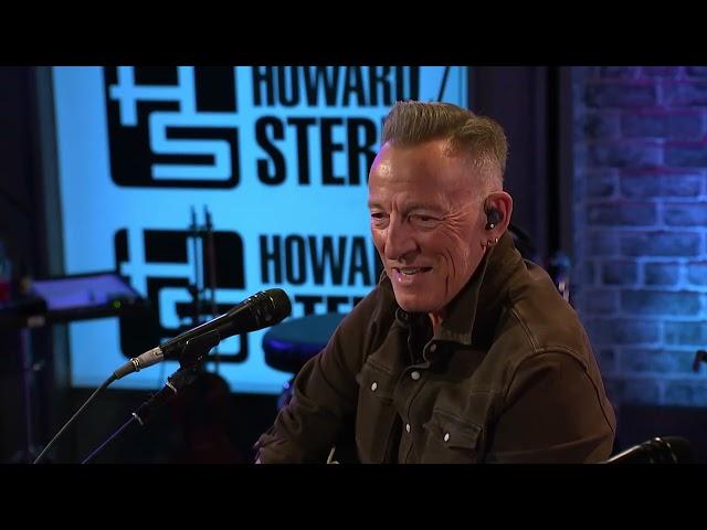 Howard Stern Bruce Springsteen and the E Street Band interview,  2024-10-23