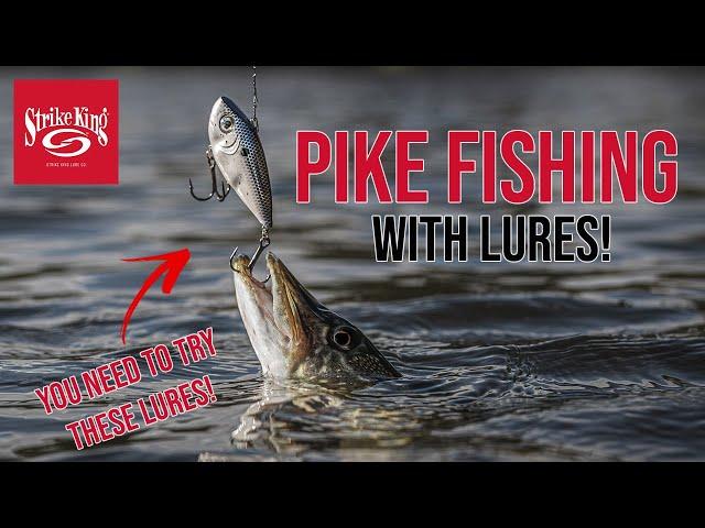 PIKE FISHING with lures! Amazing lures for deep rivers and lakes that really work!