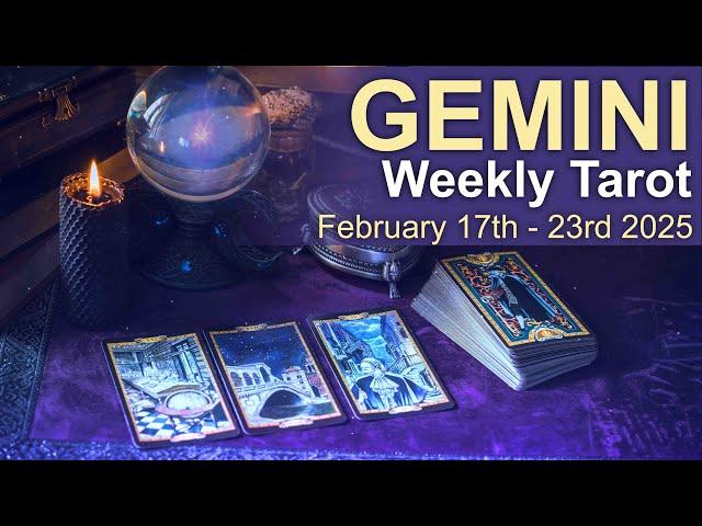 GEMINI "CHOOSE WISELY: THIS LOOKS TOO GOOD TO MISS!" Weekly Tarot Reading February 17th-23rd 2025