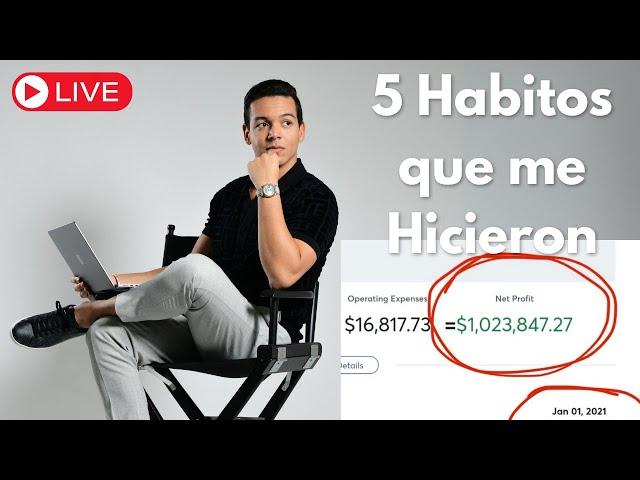 5 Habitos Millonarios para hacer Dinero por Internet en 2024