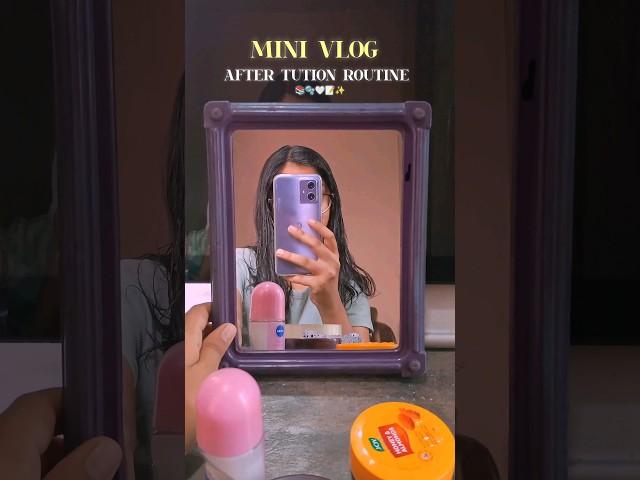 After tuition mini vlog 🩷|#tranding #viral #minivlog #aesthetic#study#arijitsingh #vlog#bollywood