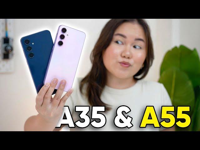 Samsung Galaxy A35 & A55 5G: MY FIRST 48 HOURS! (PRICE, CAMERA TEST, AND COMPARISON)