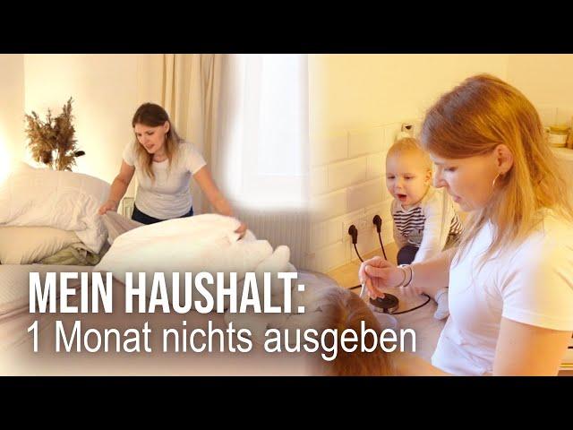 Wie ich versucht habe einen Monat nichts auszugeben im Haushalt mit 4 Kindern