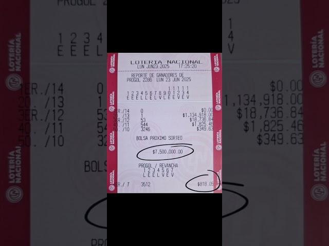Progol 2286 Premios. #progol #pronosticos #futbol #apuestas #progoleros #momios #suerteparatodos