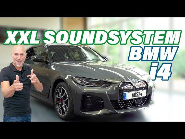 BMW i4 Hifi sound system massively improved: Replace DSP amplifier and loudspeakers (S0676)